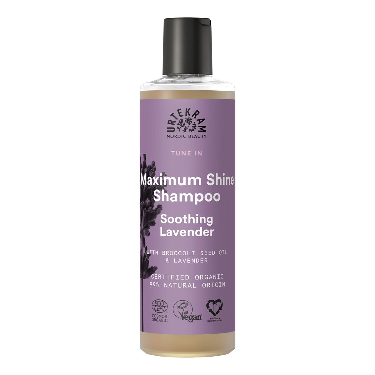 Urtekram Organic Soothing Lavender Shampoo for Normal Hair 250ml