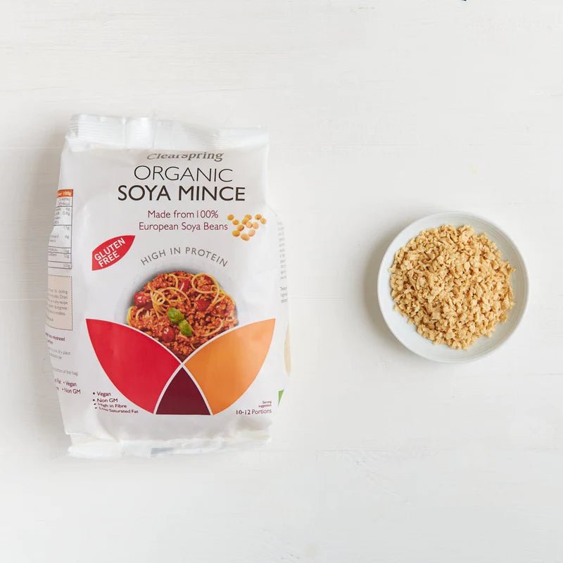 Organic Soya Mince Gluten Free 300g - Clearspring - Soya Bean - Eco Natural Products