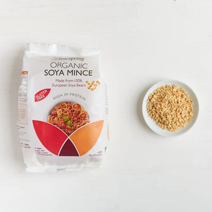 Organic Soya Mince Gluten Free 300g - Clearspring - Soya Bean - Eco Natural Products