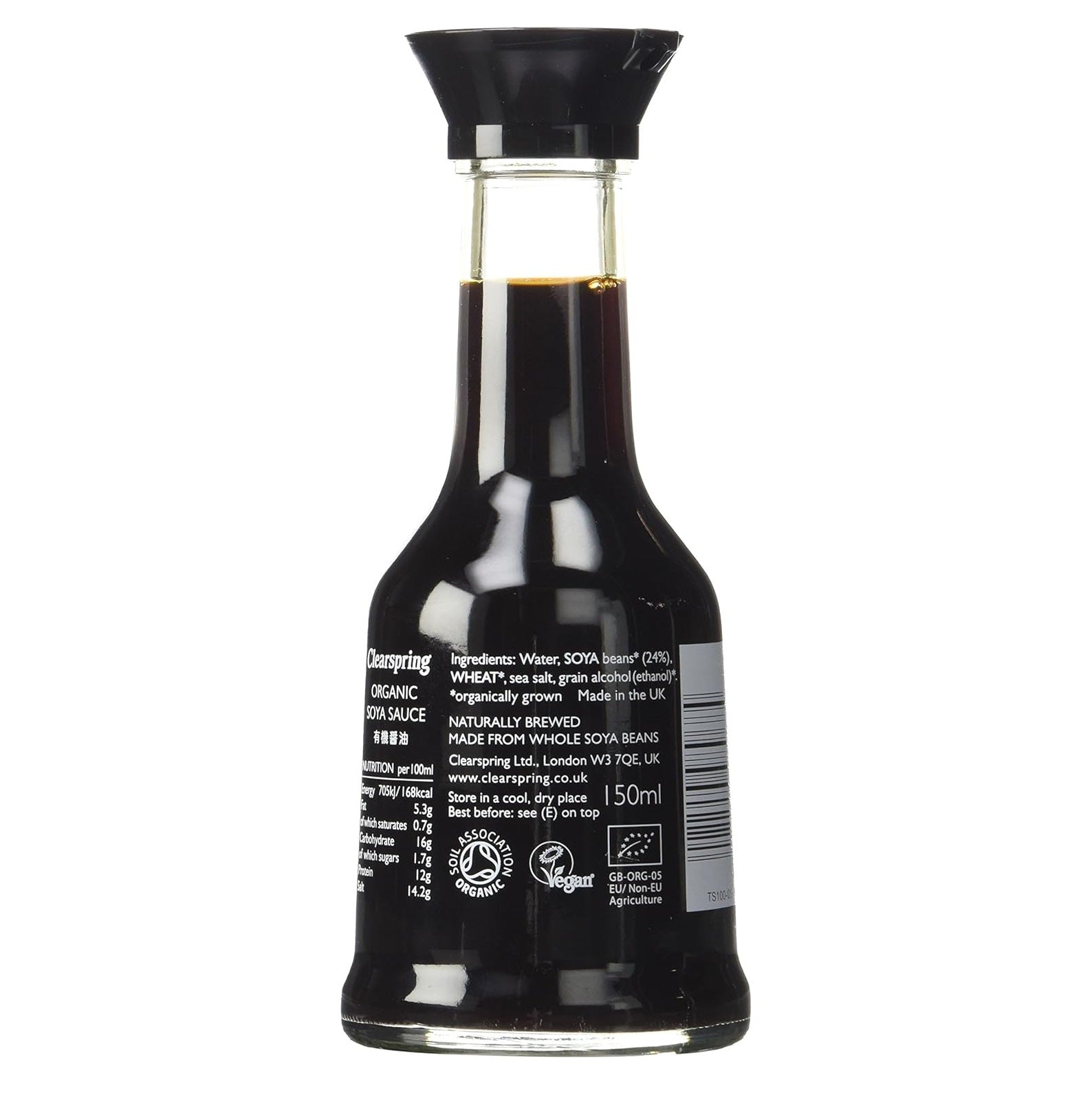 Organic Soya Sauce Dispenser 150ml - Clearspring - Sauce - Eco Natural Products