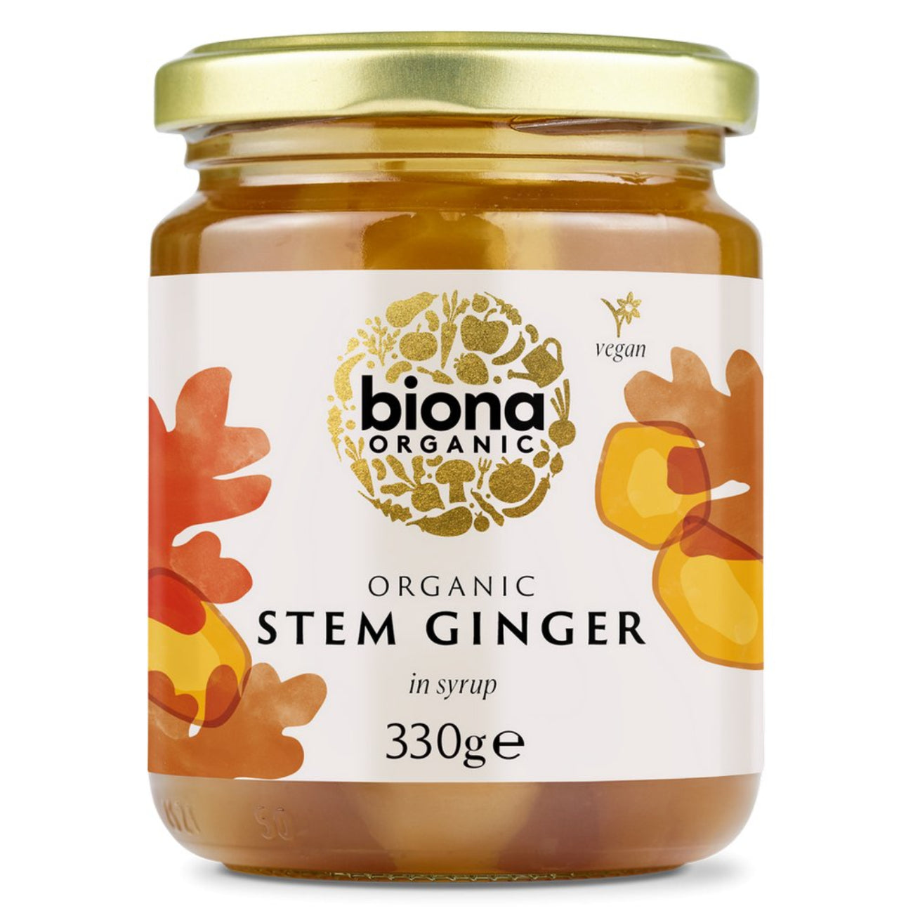 Organic Stem Ginger in Syrup 330g - Biona - Ginger - Eco Natural Products