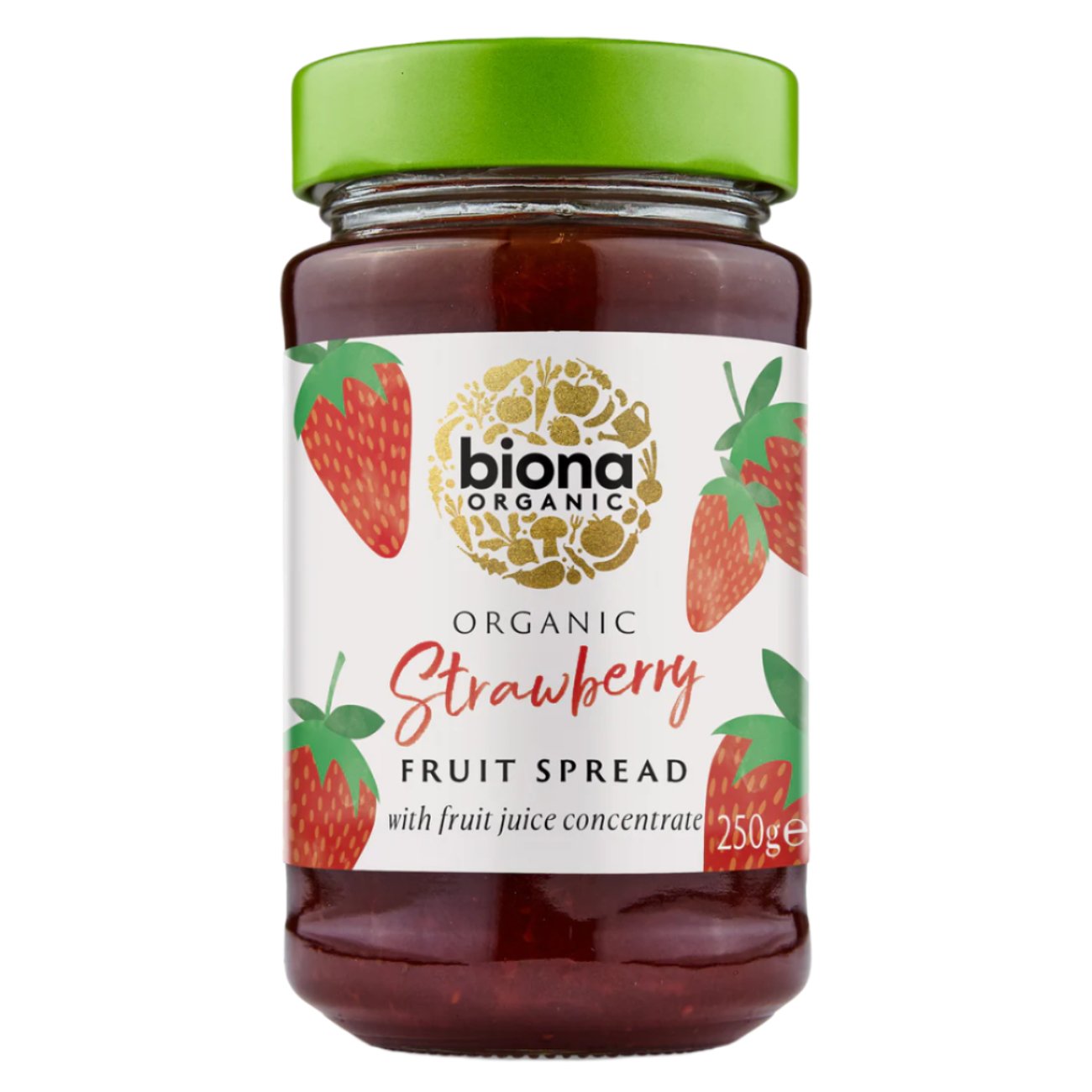 Organic Strawberry Spread 250g - Biona - Fruit Spread - Eco Natural Products