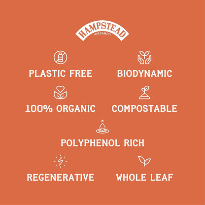 Organic Strong English Breakfast Black Tea 20 bags - Hampstead Tea - Black tea - Eco Natural Products