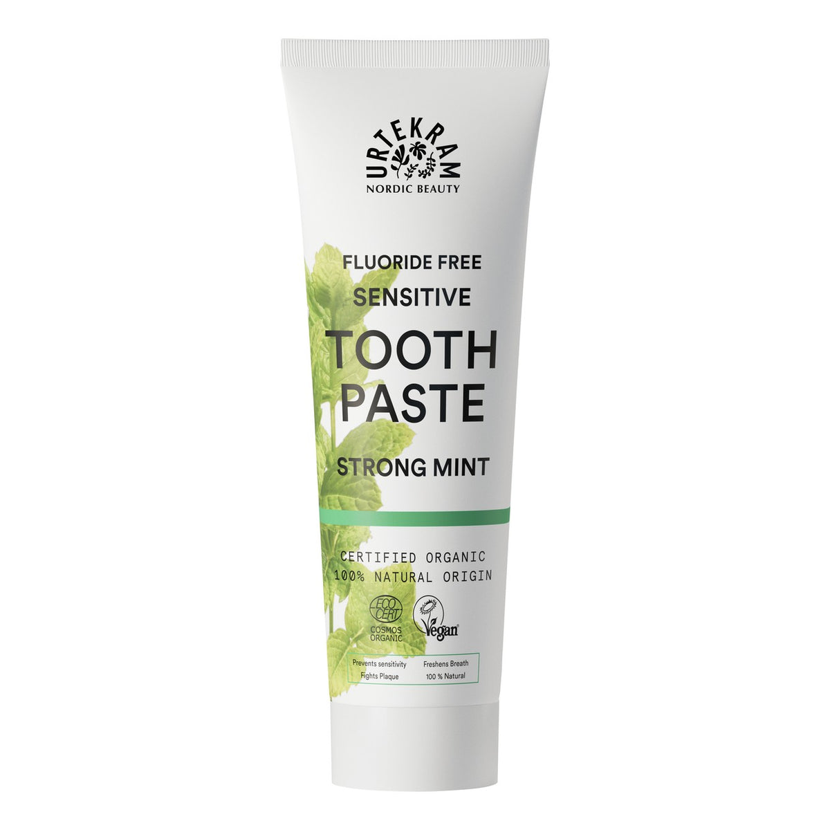 Urtekram Organic Strong Mint Sensitive Toothpaste 75ml