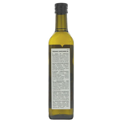 Organic Sunflower Cold Pressed Oil 500ml - Clearspring - Oil - Eco Natural Products
