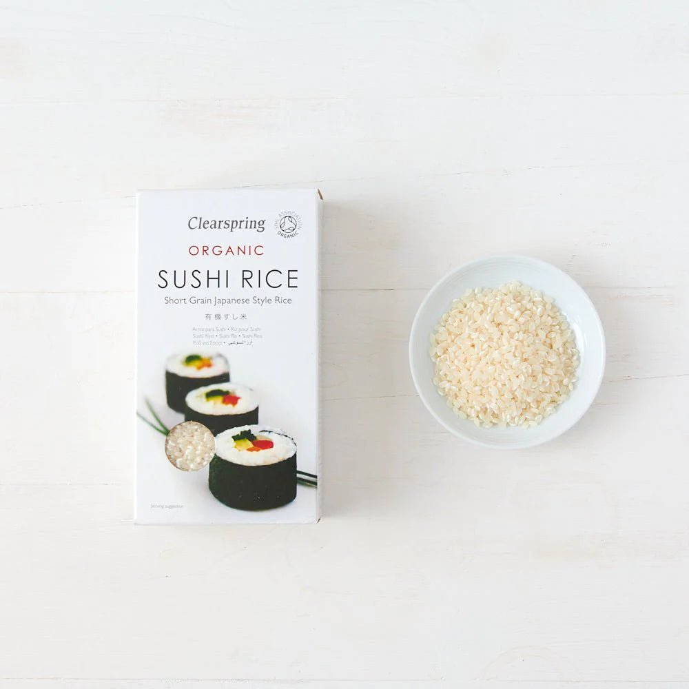 Organic Sushi Rice Short Grain 500g - Clearspring - Rice - Eco Natural Products