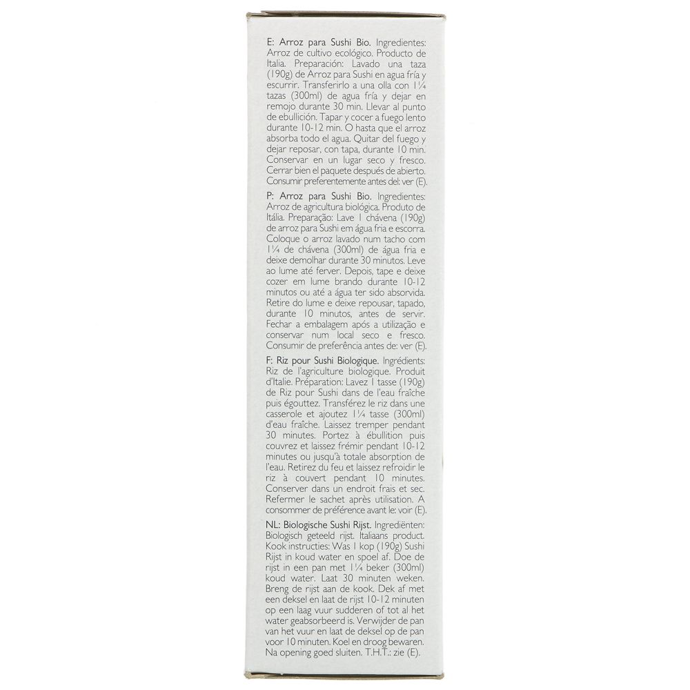 Organic Sushi Rice Short Grain 500g - Clearspring - Rice - Eco Natural Products