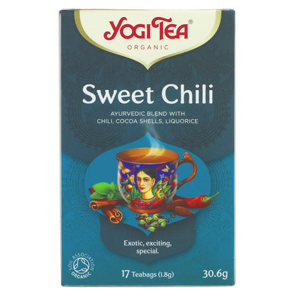 Organic Sweet Chili Spice Tea 17 Bags - Yogi Tea - Tea - Eco Natural Products