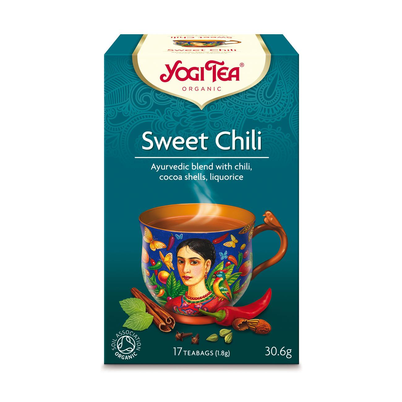 Organic Sweet Chili Spice Tea 17 Bags [BLACK FRIDAY] - Eco Natural Products - Yogi Tea - Tea