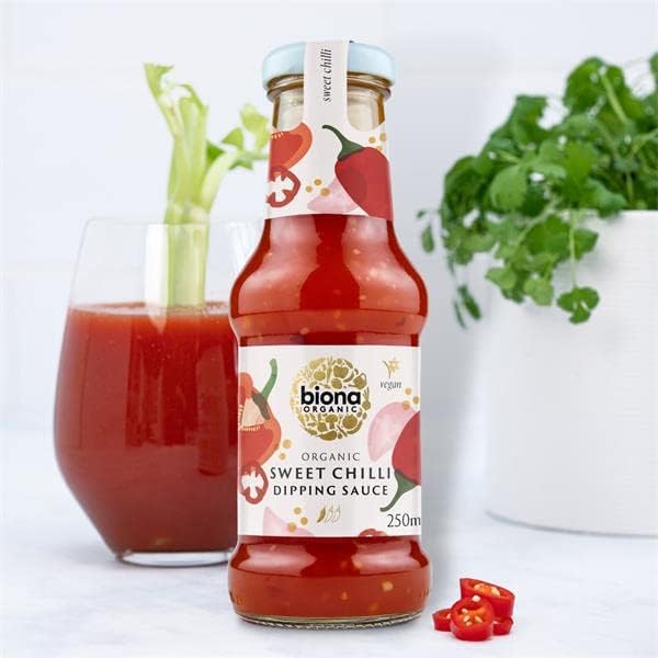 Organic Sweet Chilli Sauce 250ml - Biona - Sauce - Eco Natural Products