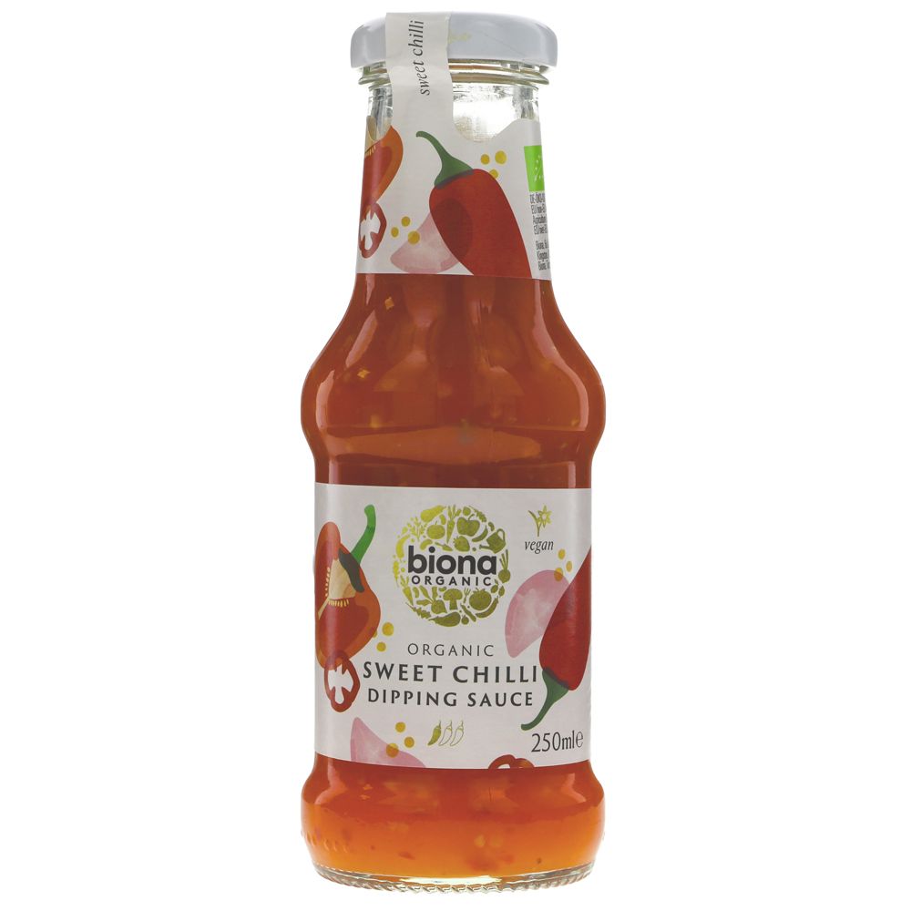 Organic Sweet Chilli Sauce 250ml - Biona - Sauce - Eco Natural Products