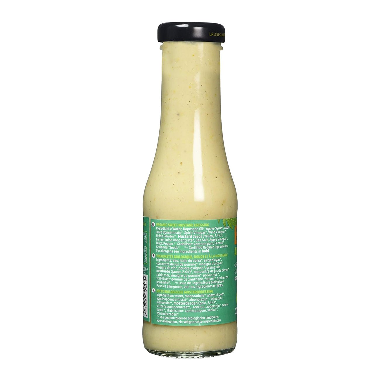 Organic Sweet Mustard Vegan Dressing 310ml - Eco Natural Products - Bonsan - Dressing