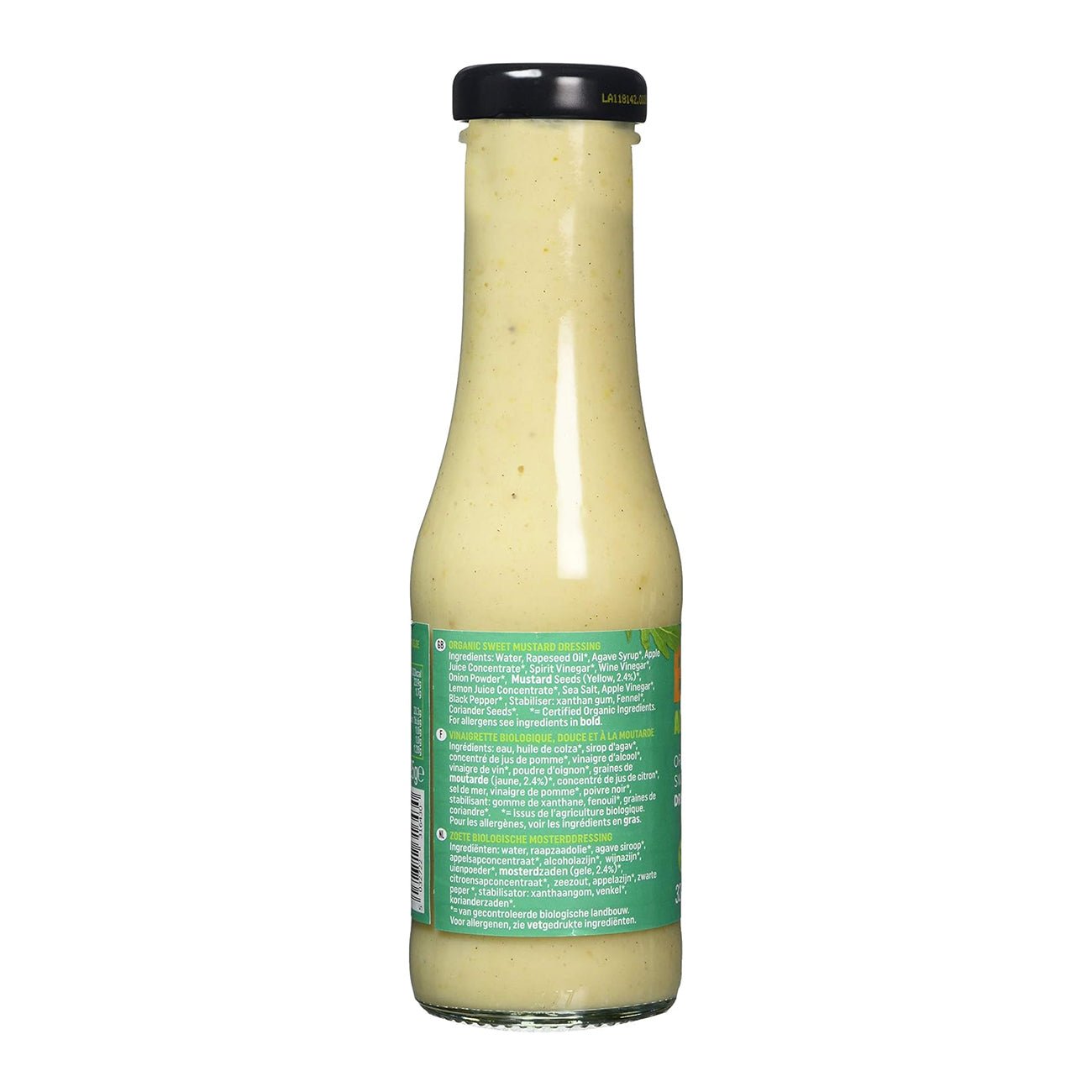 Organic Sweet Mustard Vegan Dressing 310ml - Bonsan - Dressing - Eco Natural Products