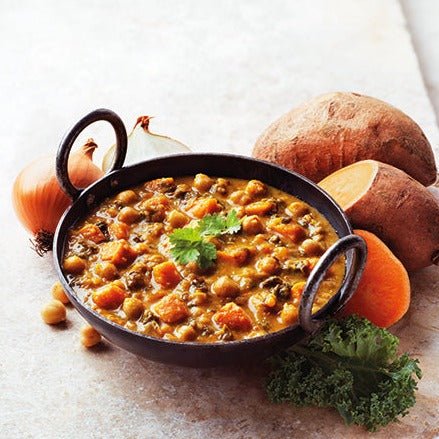 Organic Sweet Potato Kale & Coconut Curry 400g - Free & Easy - Meal - Eco Natural Products