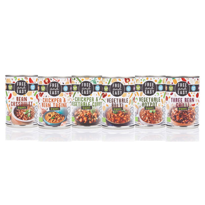 Organic Sweet Potato Kale & Coconut Curry 400g - Free & Easy - Meal - Eco Natural Products