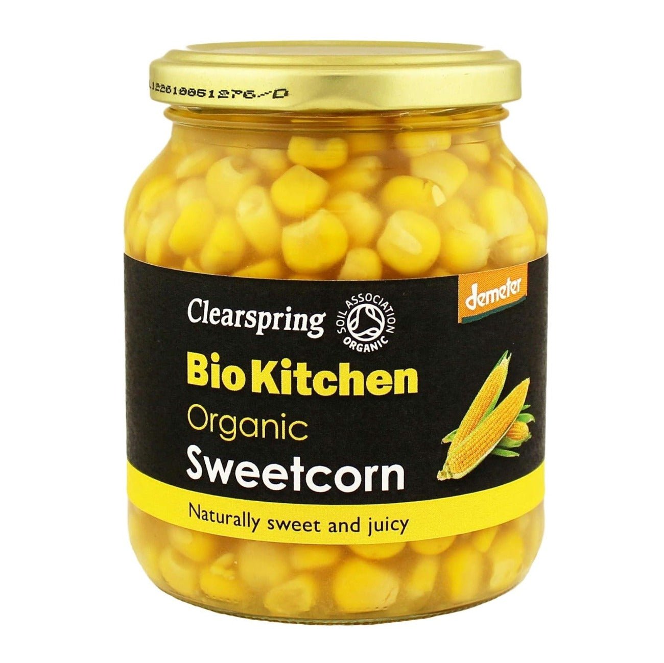 Organic Sweetcorn Bio Kitchen 350g [BLACK FRIDAY] - Eco Natural Products - Clearspring - Vegetables