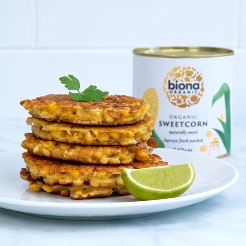 Organic Sweetcorn in Can 340g [BLACK FRIDAY] - Eco Natural Products - Biona - Preserved Vegetables