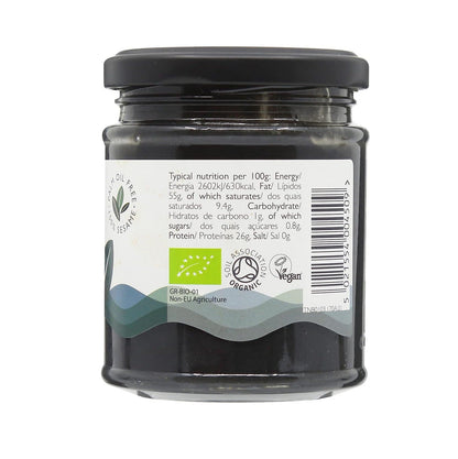 Organic Tahini Black Sesame 170g - Clearspring - Condiments & Sauces - Eco Natural Products