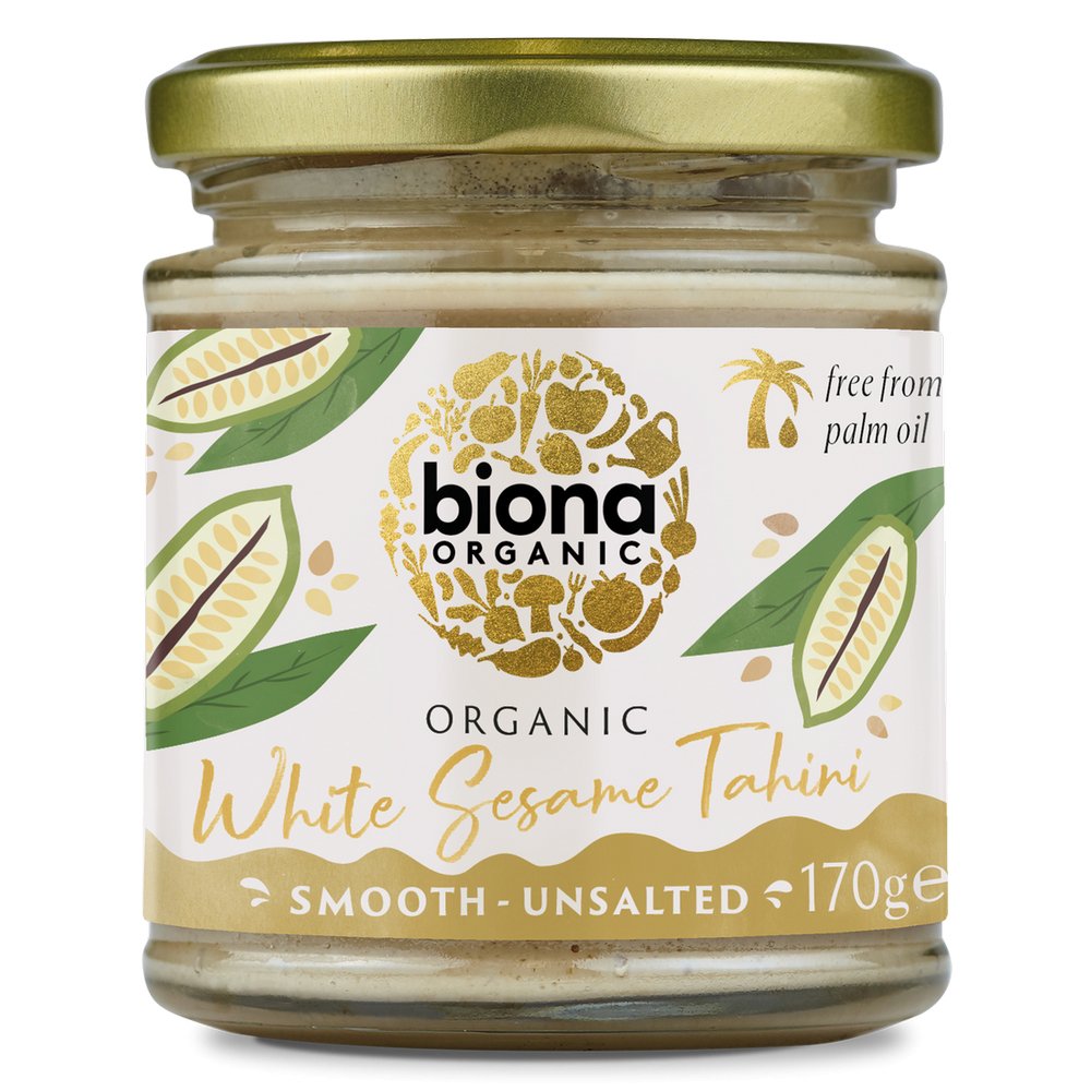 Organic Tahini White No Salt 170g - Biona - Spread - Eco Natural Products