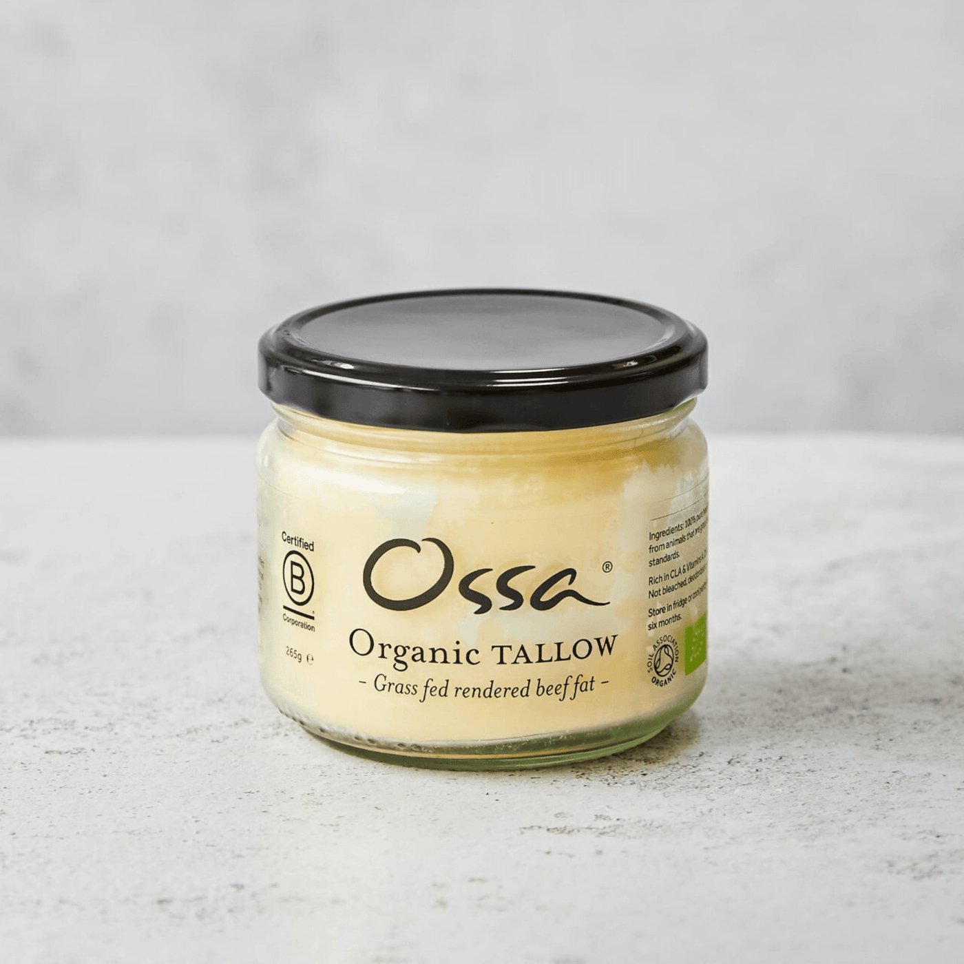 Organic Tallow 265g - Ossa Organic - Baking - Eco Natural Products