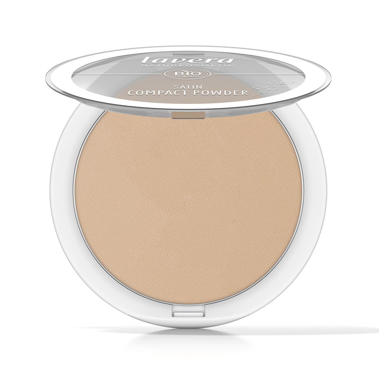 Organic Tanned 03 Satin Compact Powder 9.5g Slightly Damaged - Lavera - Lavera