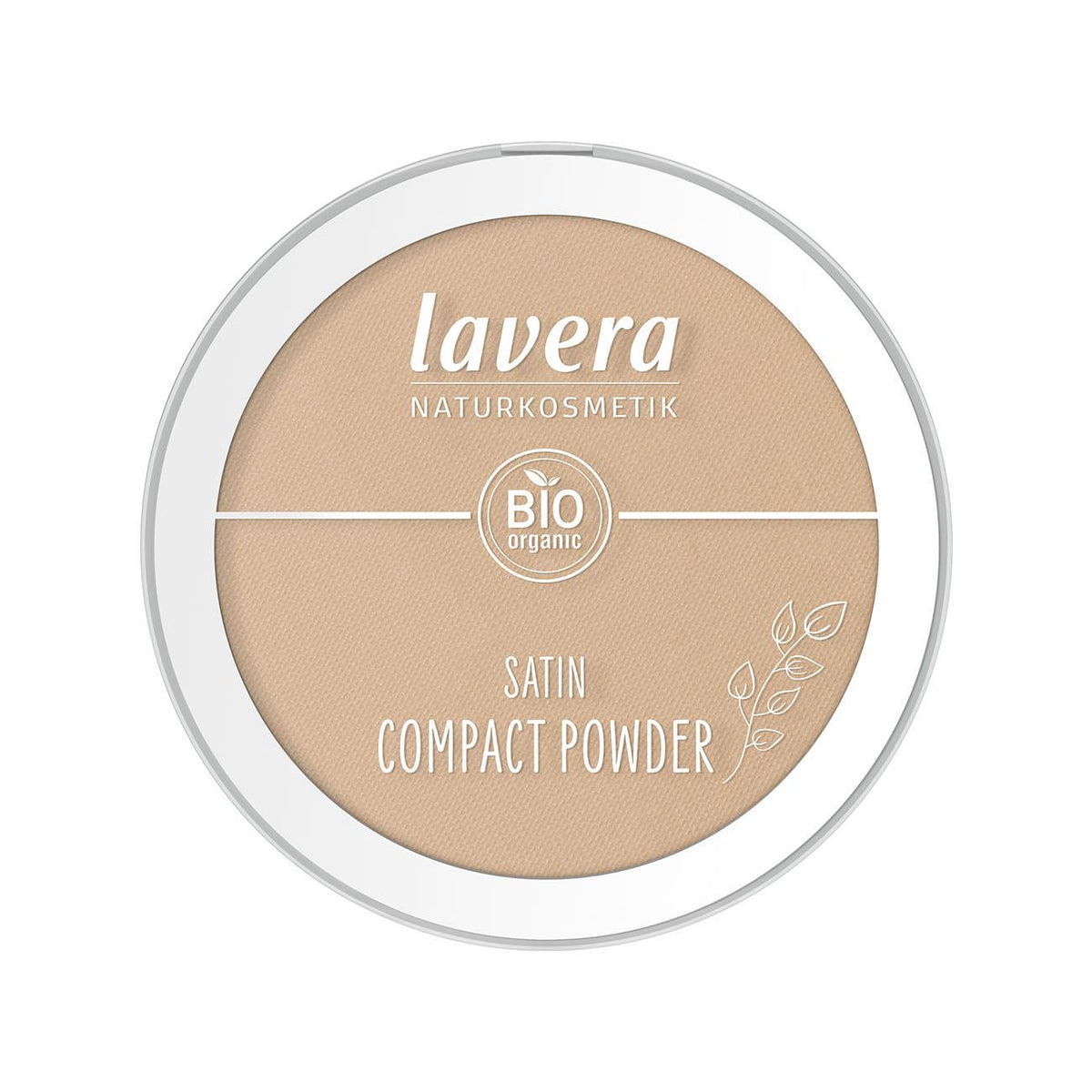 Organic Tanned 03 Satin Compact Powder 9.5g Slightly Damaged - Lavera - Lavera