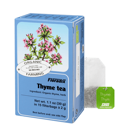 Organic Thyme Herbal Tea 15 Bags - Floradix - Herbal tea - Eco Natural Products