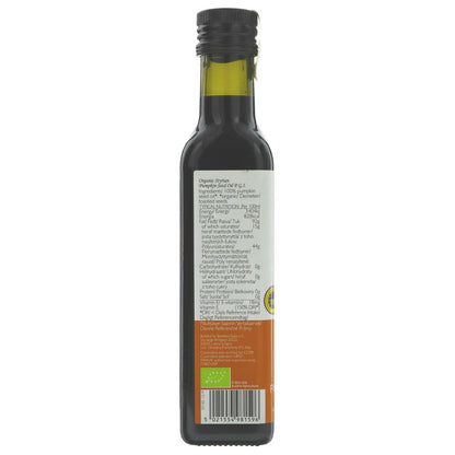 Organic Toasted Pumpkin Seed Cold Pressed Oil 250ml - Clearspring - Oil - Eco Natural Products