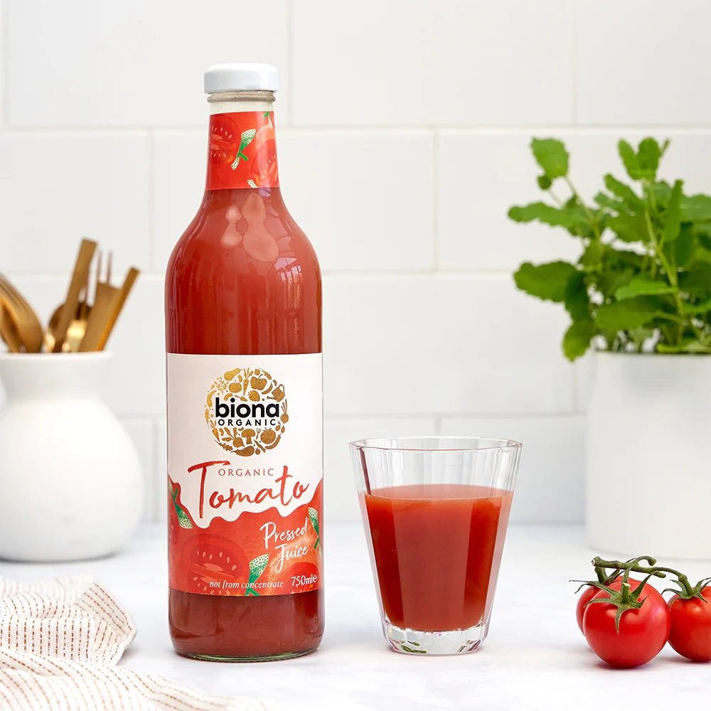 Organic Tomato Juice Pressed 750ml [BLACK FRIDAY] - Eco Natural Products - Biona - Juice