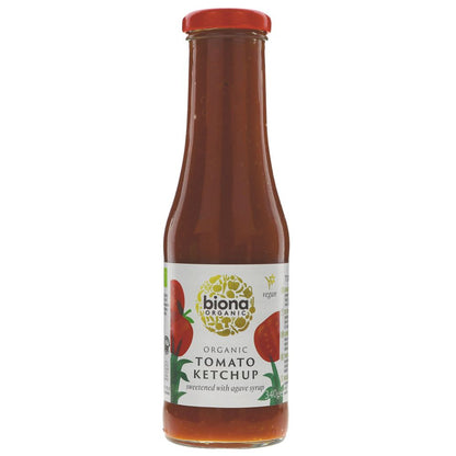 Organic Tomato Ketchup 340g - Biona - Condiments & Sauces - Eco Natural Products