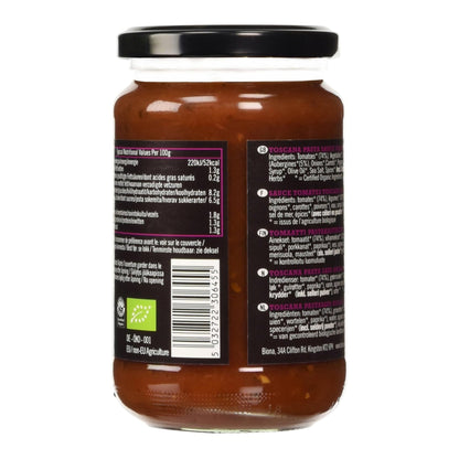 Organic Toscana Tuscan Style Pasta Sauce 350g - Biona - Pasta Sauce - Eco Natural Products