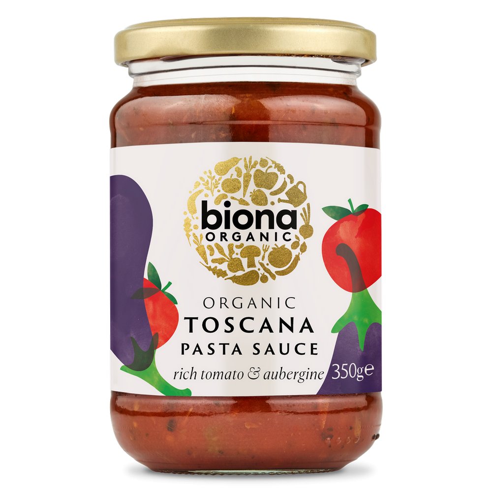 Organic Toscana Tuscan Style Pasta Sauce 350g - Biona - Pasta Sauce - Eco Natural Products