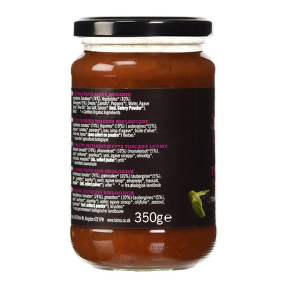 Organic Toscana Tuscan Style Pasta Sauce 350g - Biona - Pasta Sauce - Eco Natural Products