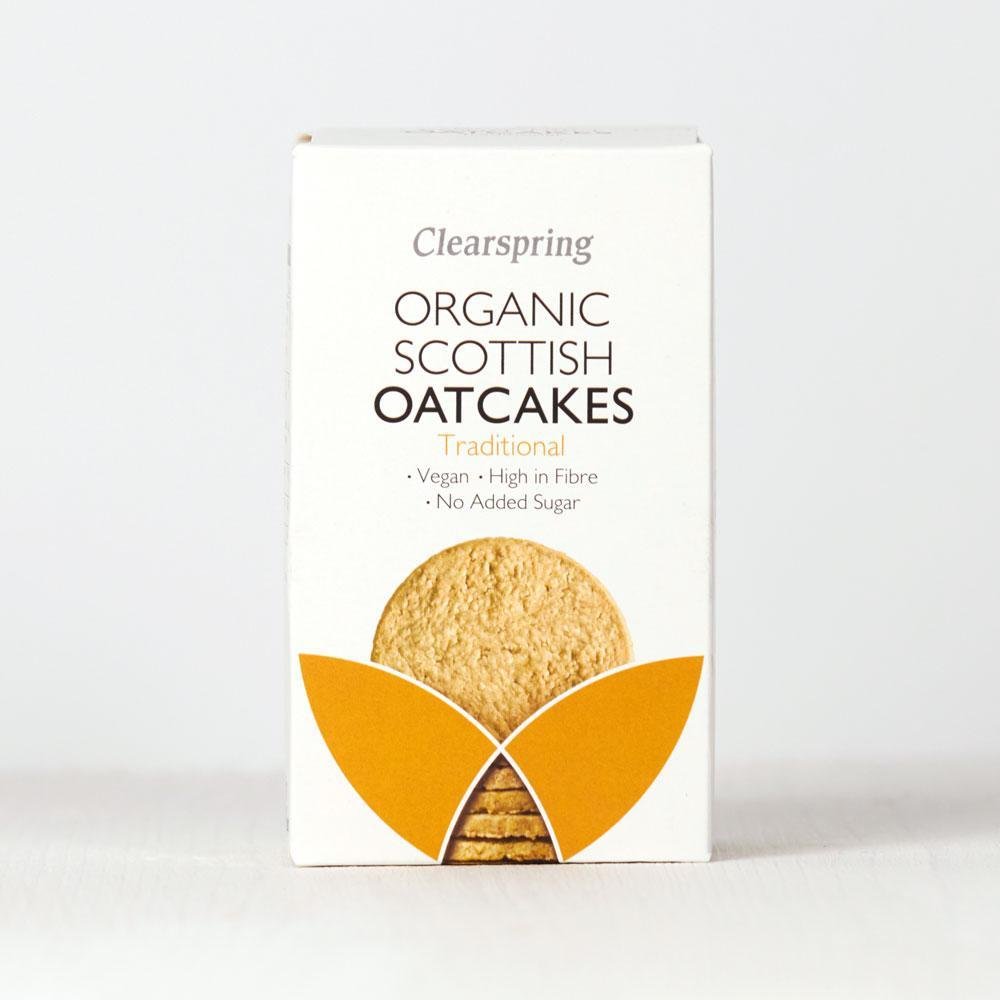 Organic Traditional Oatcakes 200g - Clearspring - Cake - Eco Natural Products