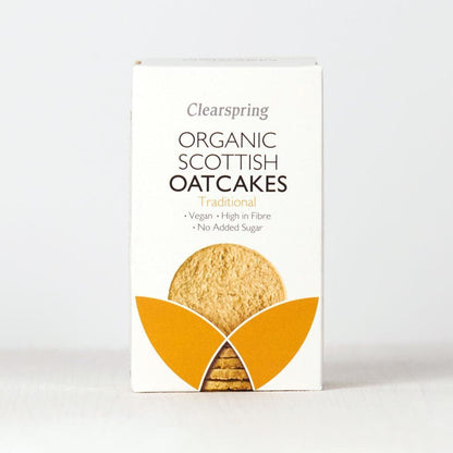 Organic Traditional Oatcakes 200g - Clearspring - Cake - Eco Natural Products