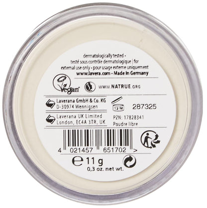Organic Transparent Invisible Finish Loose Powder 11g - Lavera - Loose Powder - Eco Natural Products