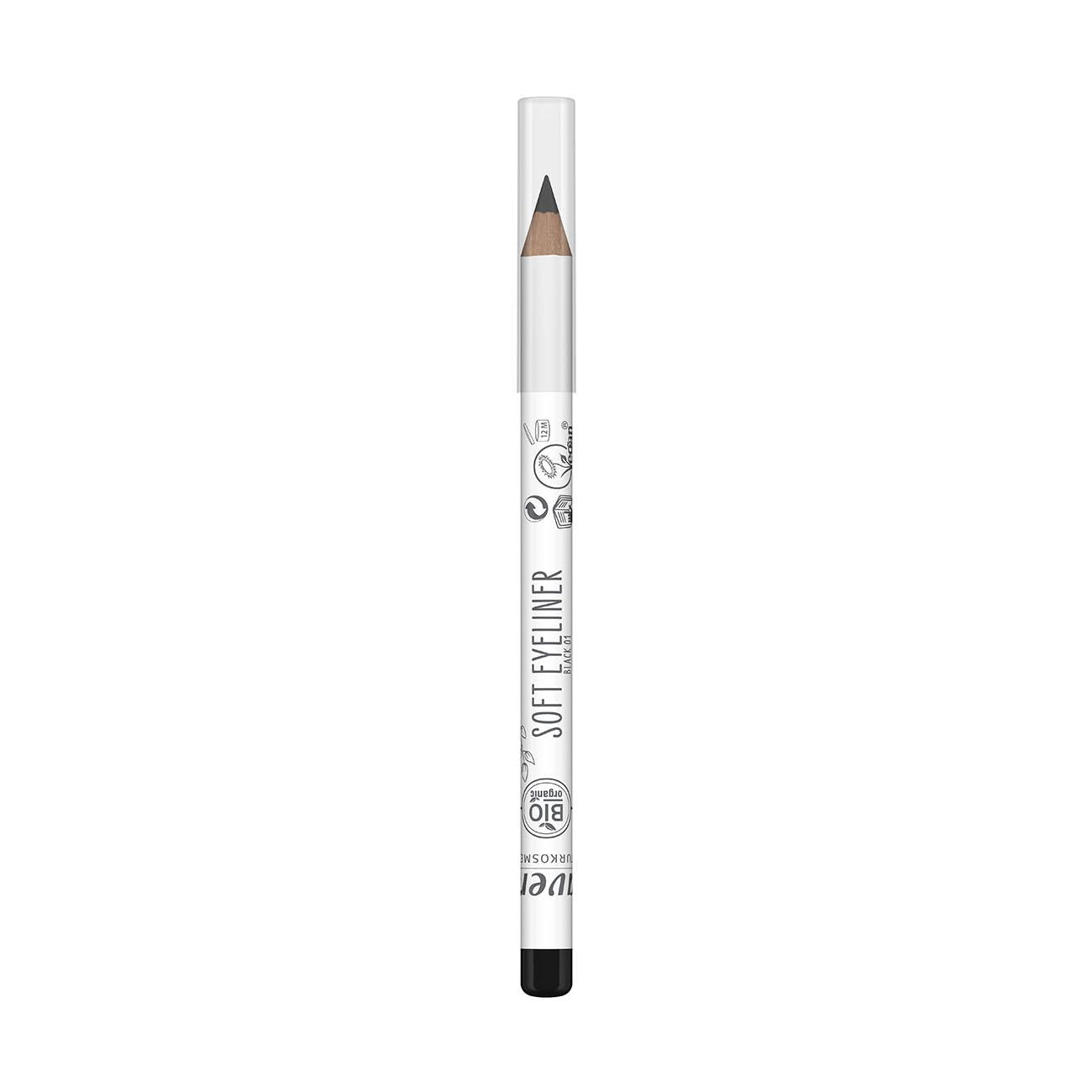 Organic Trend Black 01 Soft Eyeliner 1.14g [BLACK FRIDAY] - Eco Natural Products - Lavera - Eyeliner