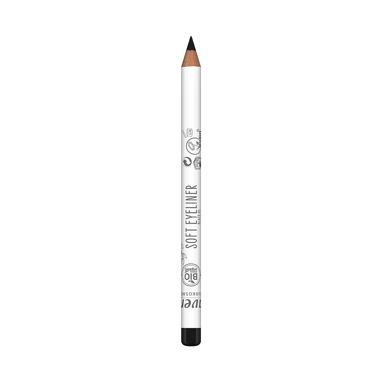 Organic Trend Black 01 Soft Eyeliner 1.14g [BLACK FRIDAY] - Eco Natural Products - Lavera - Eyeliner