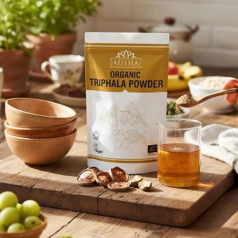 Organic Triphala Powder 100g - Ausha - Herbal Supplements - Ausha