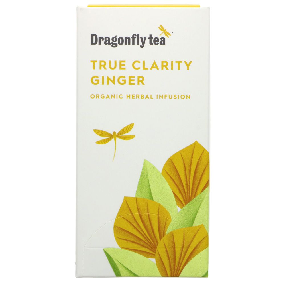 Organic True Clarity Turmeric Herbal Infusion 20 Bags - Dragonfly Tea - Herbal infusion - Eco Natural Products