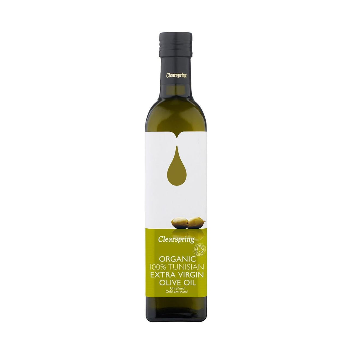 Organic Tunisian Extra Virgin Olive Cold Pressed Oil 500ml - Clearspring - Oil - Eco Natural Products