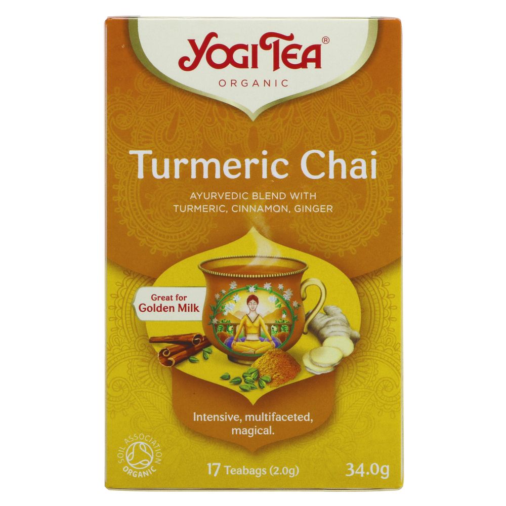 Organic Turmeric Chai 17bag - Yogi Tea - Tea - Eco Natural Products