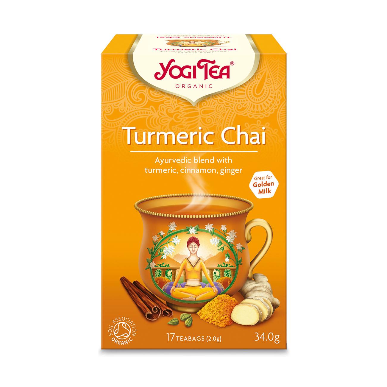 Organic Turmeric Chai 17bag - Yogi Tea - Tea - Eco Natural Products