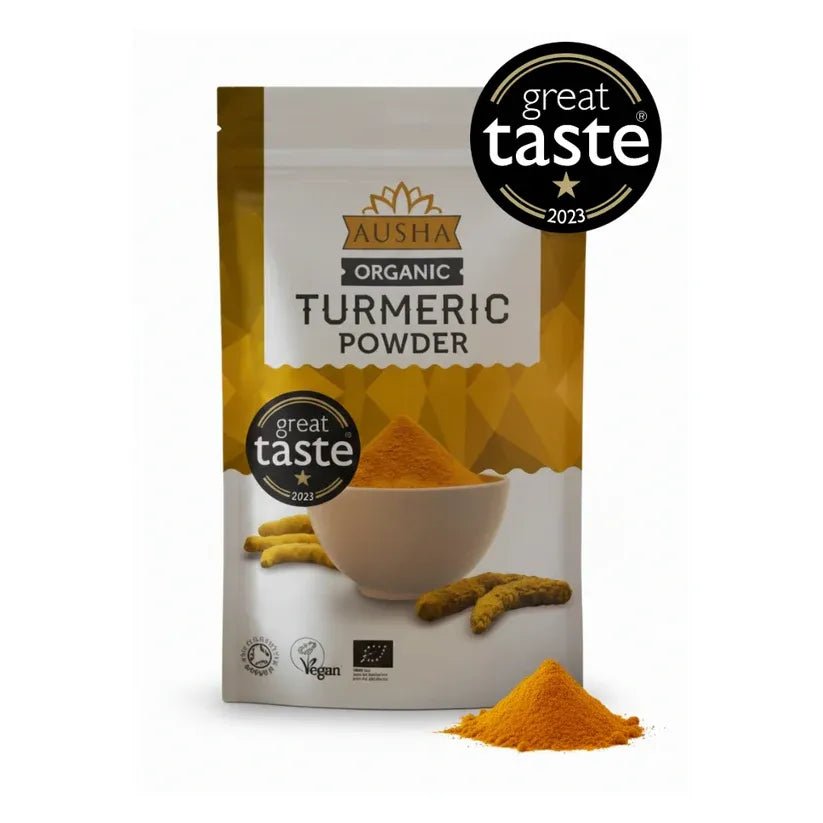 Organic Turmeric Powder 200g - Ausha - Herbs & Spices - Ausha