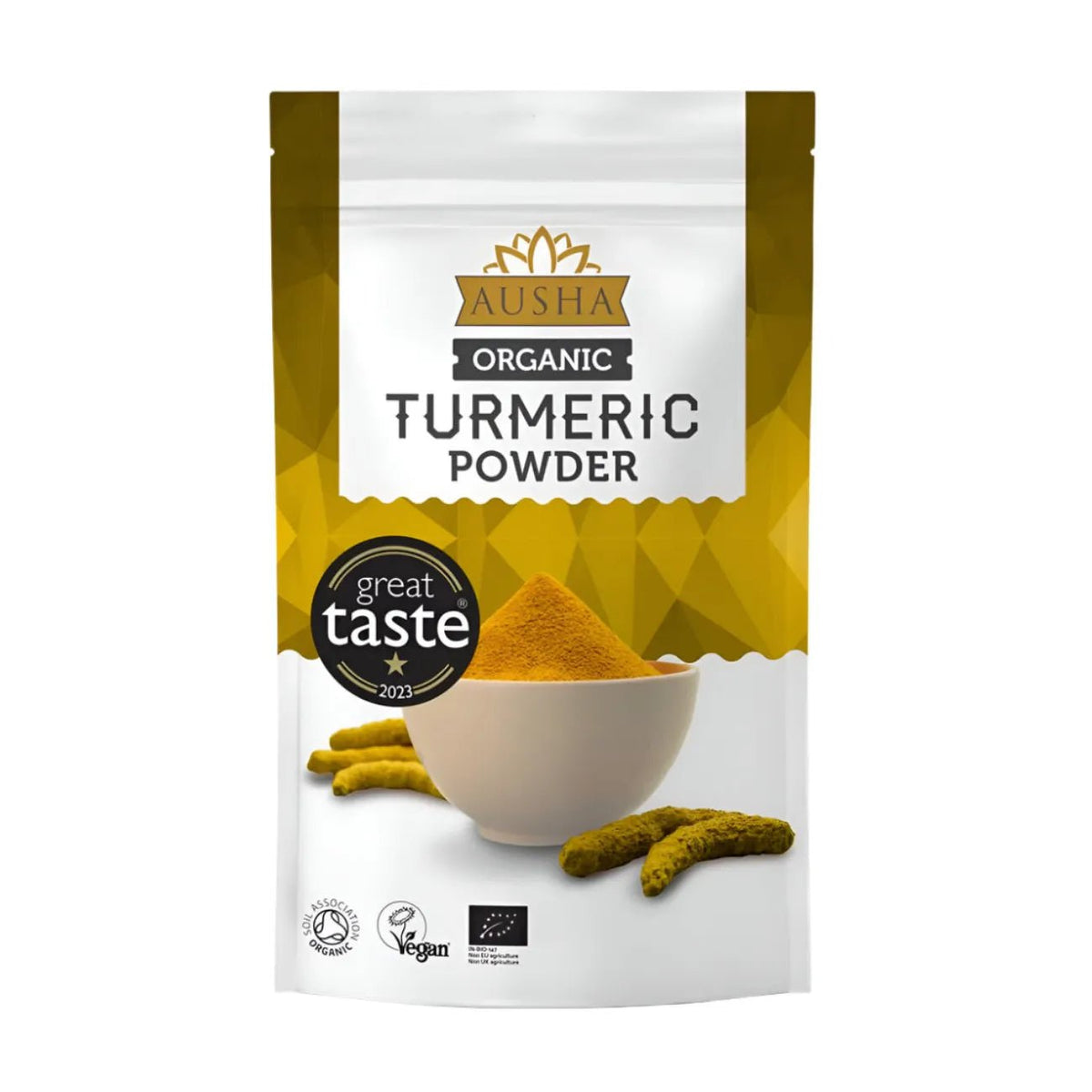 Organic Turmeric Powder 200g - Ausha - Herbs & Spices - Ausha