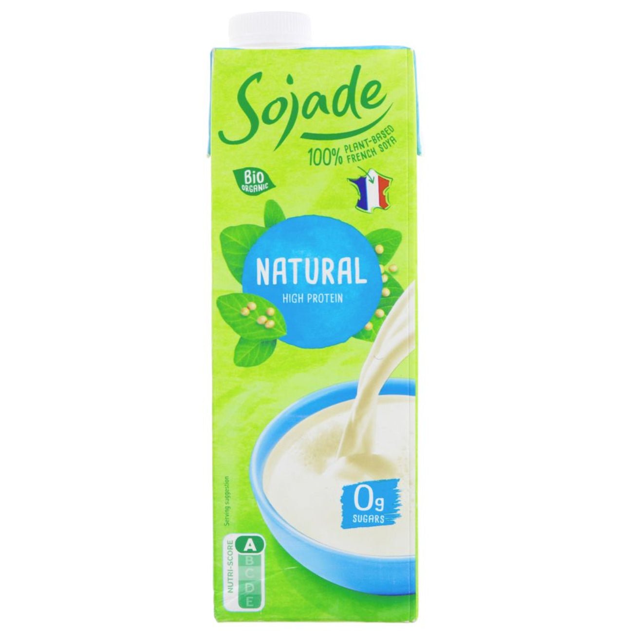 Organic Unsweetened Soya Drink 1000ml - Sojade - Soy Drinks - Sojade