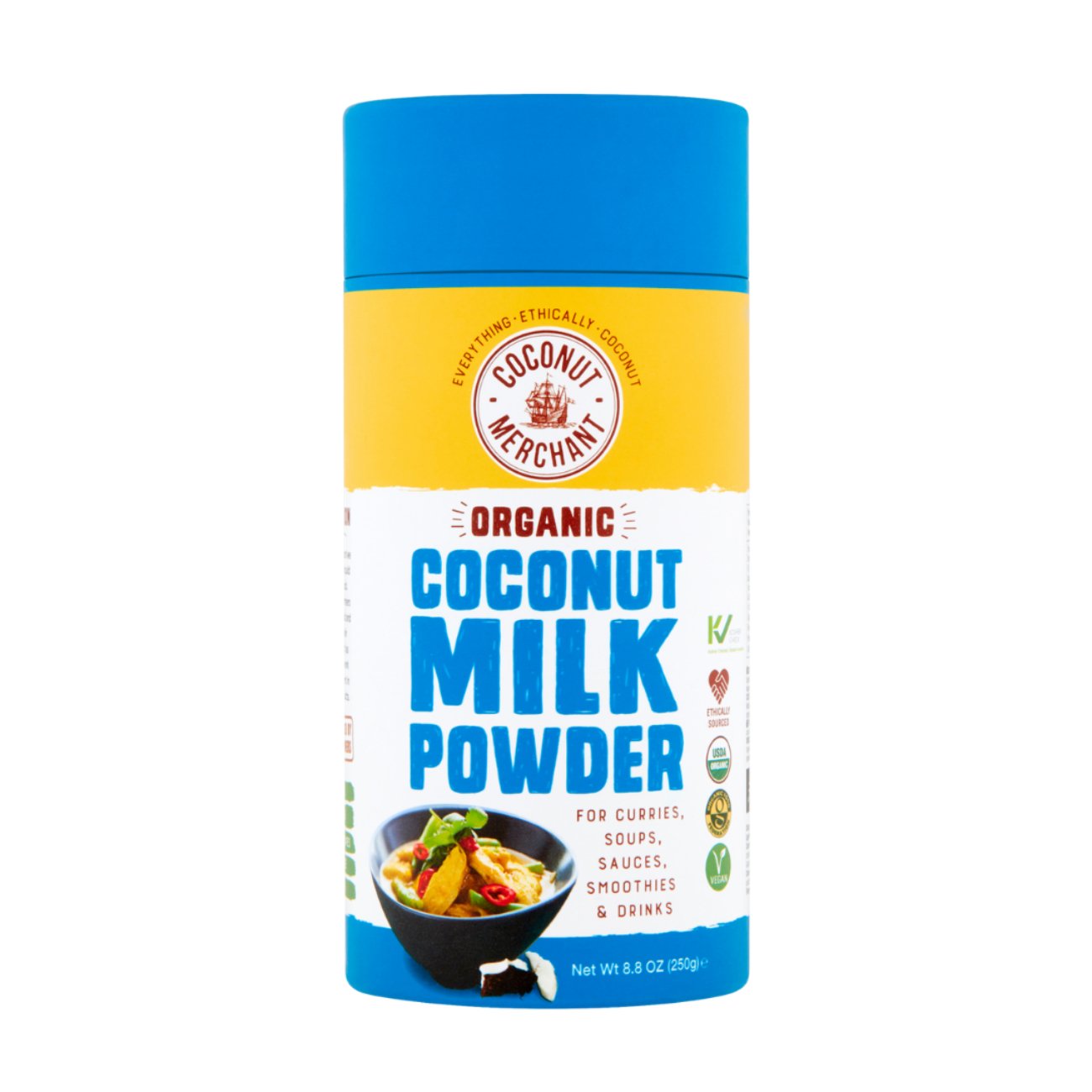 Organic Vegan Coconut Milk Powder 250g - Coconut Merchant - Coconut Milk Powder - Eco Natural Products