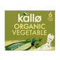 Organic Vegetable Stock 6 Cubes - Kallo - Herbs & Spices - Kallo