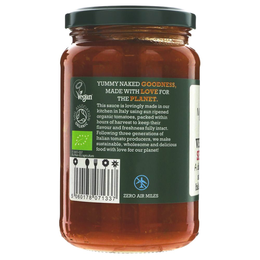 Organic Vegetarian Seitan Ragu 350g - Mr Organic - Pasta Sauce - Eco Natural Products