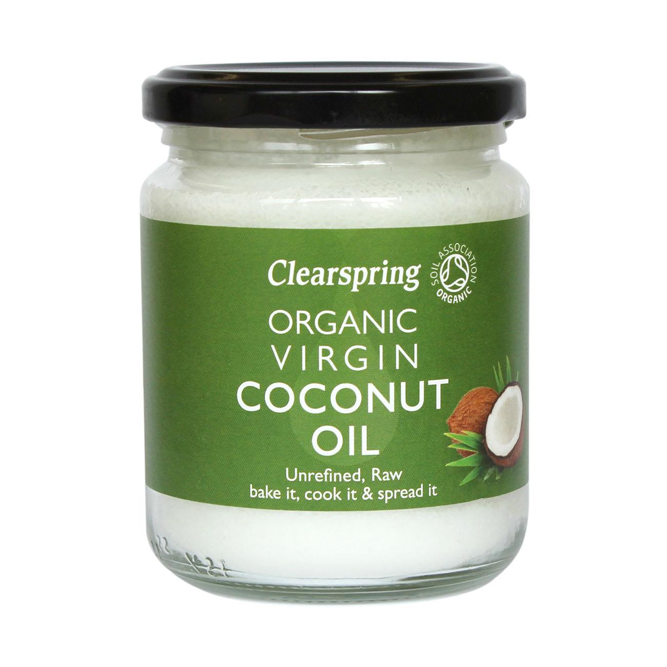 Organic Virgin Coconut Oil 200g - Clearspring - Coco Oil - Eco Natural Products